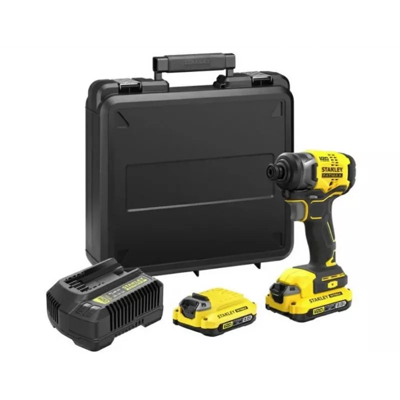 Stanley SFMCF810D2K-QW Power Schrauber/Schlagschrauber 2800 U/min Schwarz, Gelb