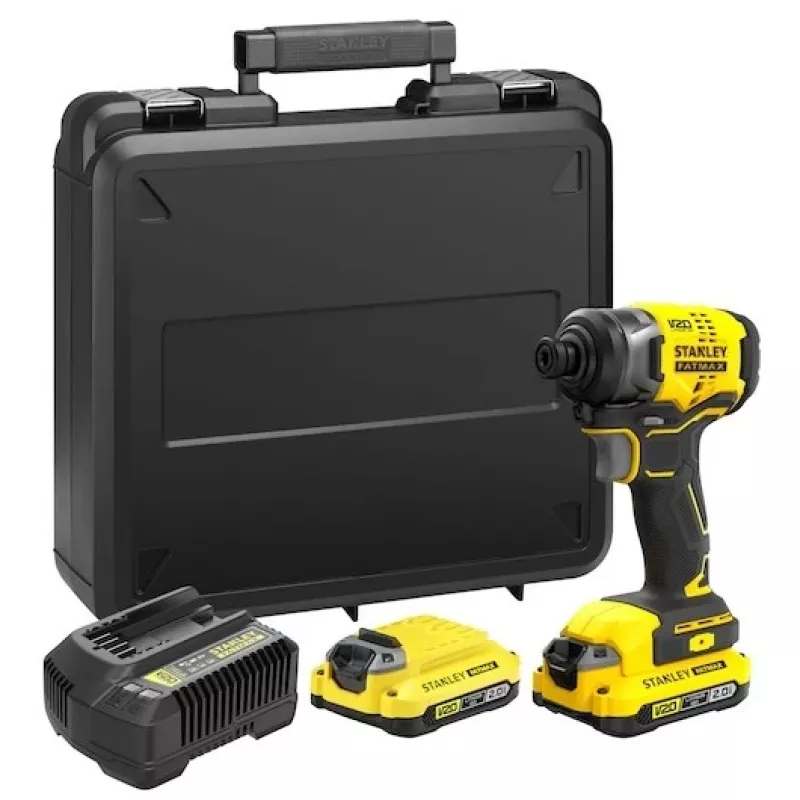 Stanley SFMCF810D2K-QW Power Schrauber/Schlagschrauber 2800 U/min Schwarz, Gelb