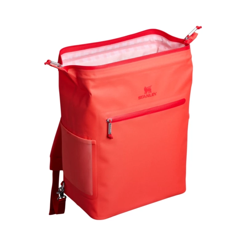 STANLEY The All-Day Madeleine Midi Kühlrucksack 13,2L Korallenrot-Orange