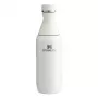 STANLEY The All Day Slim Bottle 0,35L Glänzend Creme Vakuumisolierte Edelstahl