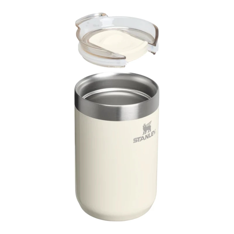 STANLEY The Everyday Camp Mug 0,35L Glänzend Creme Emaillebeschichteter Stahl
