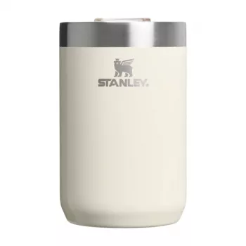 STANLEY The Everyday Camp Mug 0,35L Glänzend Creme Emaillebeschichteter Stahl