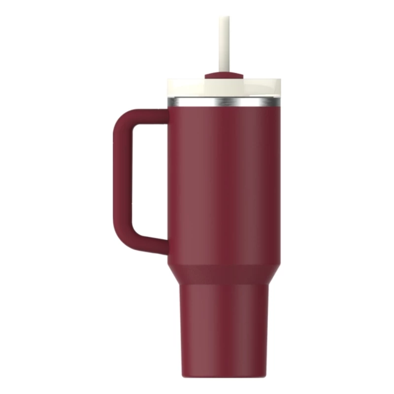 STANLEY The Quencher H2.0 FlowState Tumbler 1,18L mit Strohhalm Dunkelrot