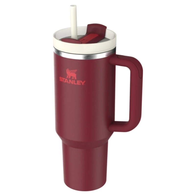 STANLEY The Quencher H2.0 FlowState Tumbler 1,18L mit Strohhalm Dunkelrot