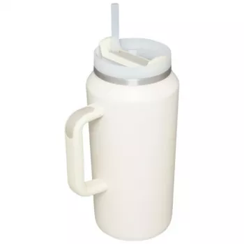 STANLEY The Quencher H2.0 FlowState Tumbler 1,90L Creme mit Strohhalm