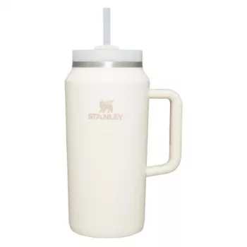 STANLEY The Quencher H2.0 FlowState Tumbler 1,90L Creme mit Strohhalm