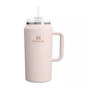 STANLEY The Quencher H2.0 FlowState Becher mit Strohhalm 1,9L Hellrosa
