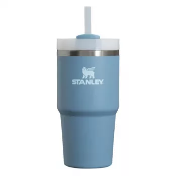 STANLEY The Quencher H2.O FlowState Tumbler 0,59L Blauviolett mit Strohhalm
