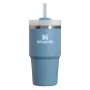STANLEY The Quencher H2.O FlowState Tumbler 0,59L Blauviolett mit Strohhalm