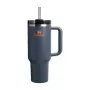 STANLEY The Quencher H2.O FlowState Thermobecher 1,18L Grau mit Strohhalm