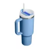 STANLEY The Quencher H2.O FlowState Tumbler 1,18L Hellblau mit Strohhalm