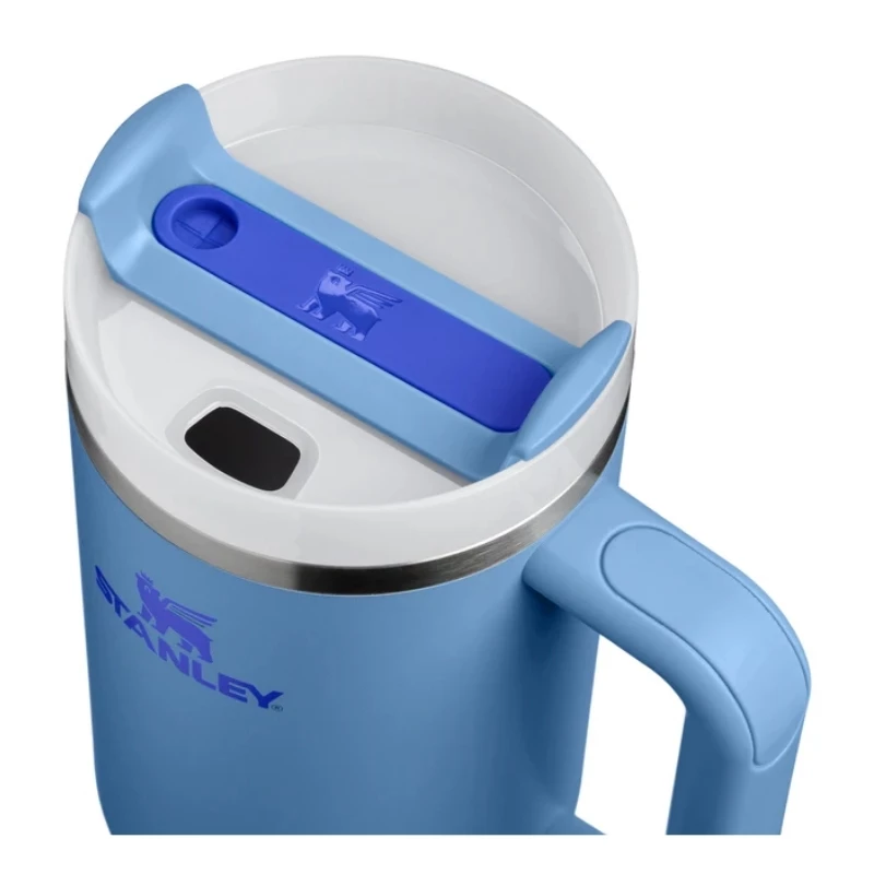STANLEY The Quencher H2.O FlowState Tumbler 1,18L Hellblau mit Strohhalm