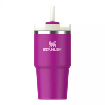 STANLEY The Quencher H2.O FlowState Becher mit Strohhalm 0,59L Lila