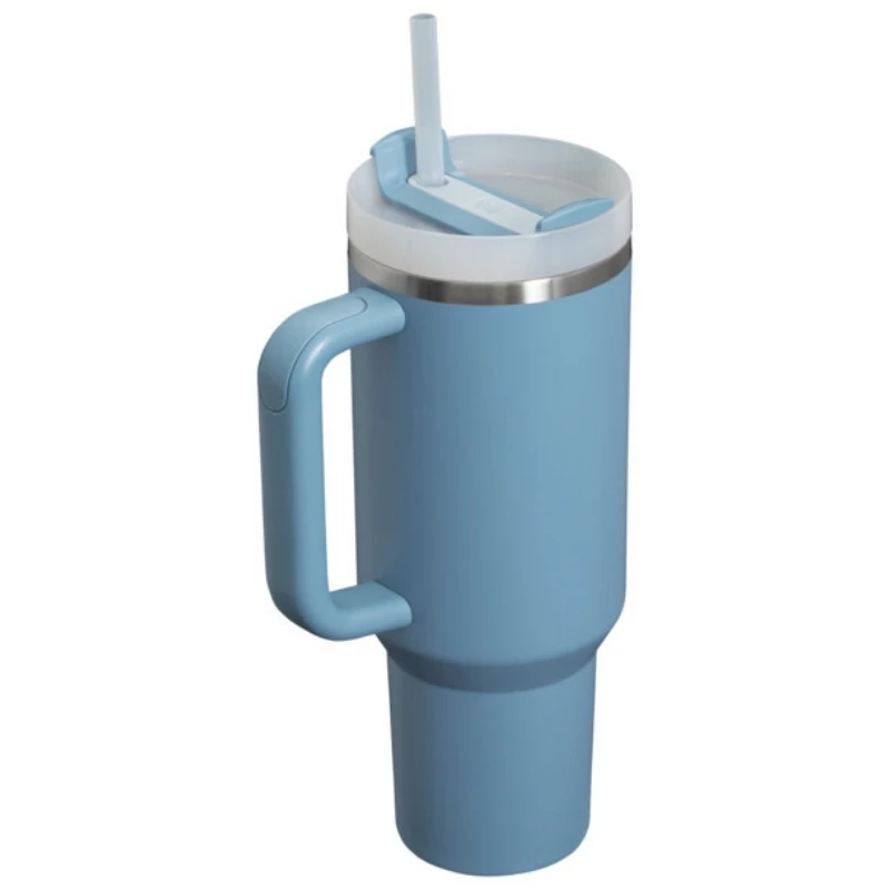 STANLEY The Quencher H2.O FlowState Becher mit Strohhalm 1,18L Blauviolett