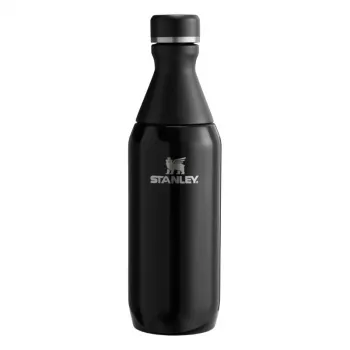 STANLEY Thermosflasche The All Day Slim Bottle 0,35L Glänzend Schwarz