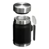 STANLEY Thermos Food The Legendary Food Jar + Spork 0,4L Schwarz 2.0