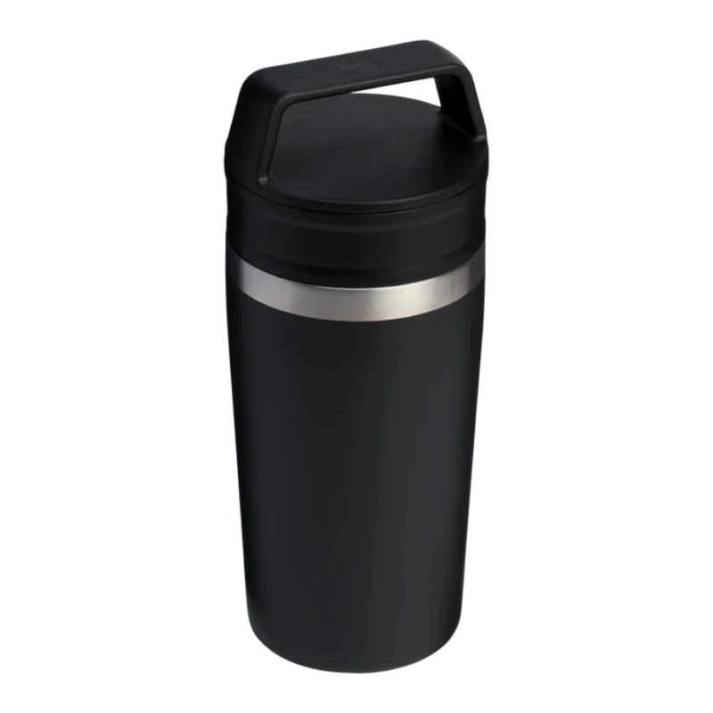 STANLEY Thermosbecher The Café-To-Go Reisebecher 0,47L Schwarz 2.0