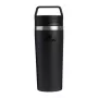 STANLEY Thermosbecher The Café-To-Go Reisebecher 0,47L Schwarz 2.0