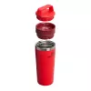 STANLEY Thermosbecher The Café-To-Go Travel Mug 0,47L Dunkelrot