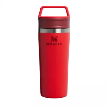 STANLEY Thermosbecher The Café-To-Go Travel Mug 0,47L Dunkelrot