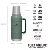 STANLEY Thermos The Artisan Thermosflasche 1,4L Forest Green