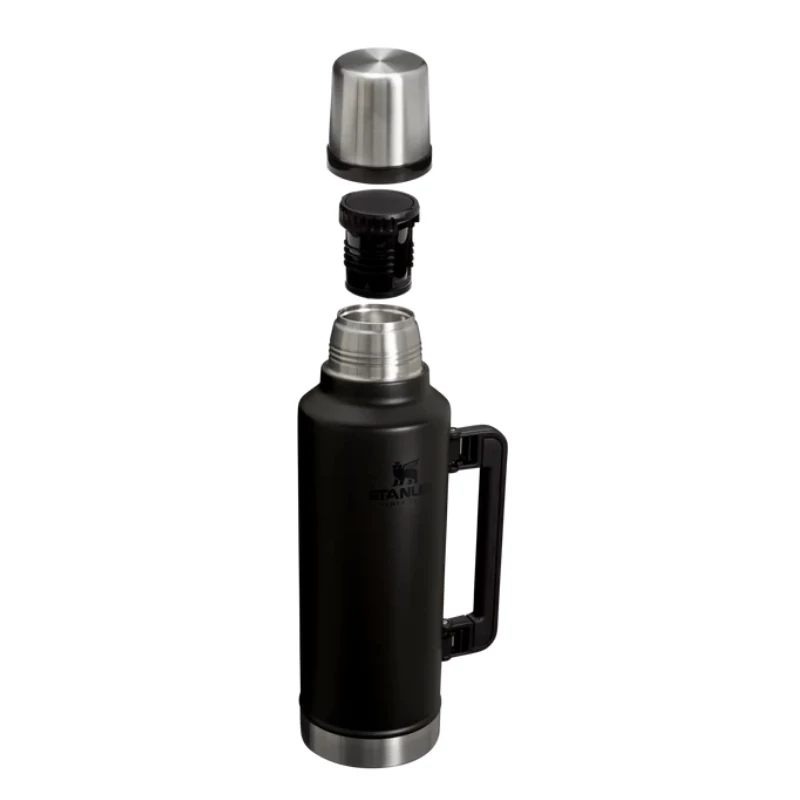 STANLEY Thermos The Legendary Classic Bottle 1,9L Mattschwarz