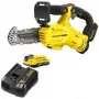 STANLEY V20 18V Akku-Kettensäge SFMCPS415D1 15cm Astsäge mit 2.0Ah Akku und Ladegerät