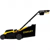 STANLEY V20 Akku-Rasenmäher 36V (2x18V) Schwarz/Gelb, 2x 4,0 Ah Li-Ion Akkus