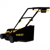 STANLEY V20 Akku-Rasenmäher 36V (2x18V) Schwarz/Gelb, 2x 4,0 Ah Li-Ion Akkus