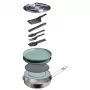 STANLEY Wildfare Core Bratpfannen-Kochset 0,94L 4-teiliges Camping-Kochgeschirr-Set Blaugrau/Dunkelgrau