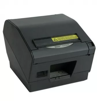 STAR MICRONICS TSP847II Thermodirekt-Bondrucker, 180 mm/s, 406 x 203 dpi, Bluetooth, automatischer Messerschneider, Anthrazitgrau 39443610