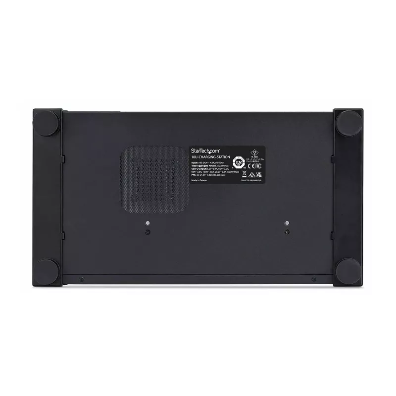 StarTech.com 10-Port USB-C-Ladestation - 60W pro Port, 350W Gesamt, USB PD 3.0, TAA-konform, Desktop 10E-CHARGING-STATION