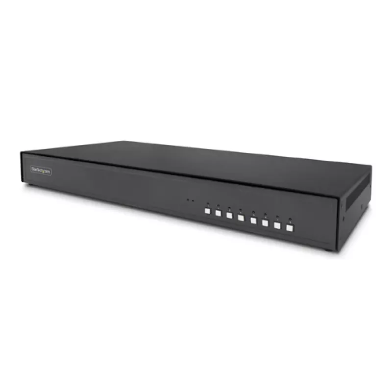 StarTech.com 8-Port Secure KVM Switch mit 4K DisplayPort, TAA-konform, NIAP PP4.0, Dual Monitor