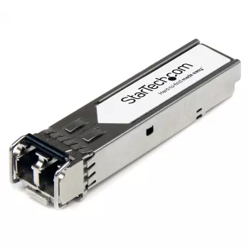 StarTech.com HPE JD092B Kompatibles SFP+ Modul, 10GBASE-SR, 10GbE Multi Mode (MMF) Glasfaser-Transceiver, 10GE Gigabit Ethernet SFP+, LC-Anschluss, 300m, 850nm, DDM, HPE 5120, 55005810 - Lebenslange Garantie