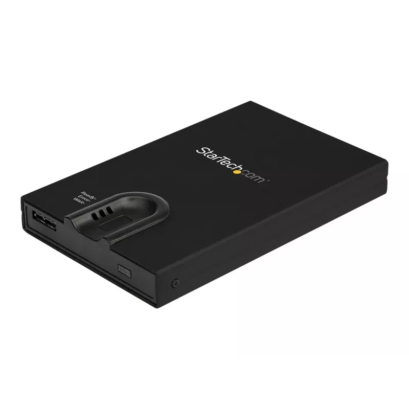 StarTech.com S251BMU3FP Externes Festplattengehäuse (verschlüsselt, Fingerabdruckzugriff, USB 3.0, 2,5 inch SATA)