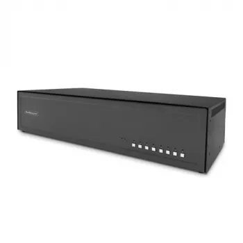 StarTech.com Secure 8-Port KVM Switch - 8 x KVM - Rack-montierbar