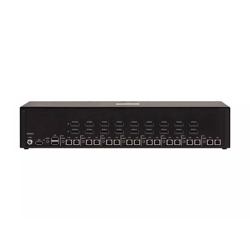 StarTech.com Secure 8-Port KVM Switch - 8 x KVM - Rack-montierbar