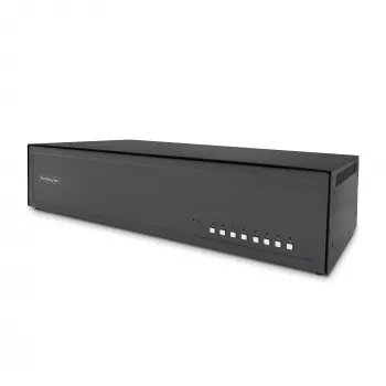 StarTech.com Secure 8-Port KVM Switch - 8 x KVM - Rack-montierbar
