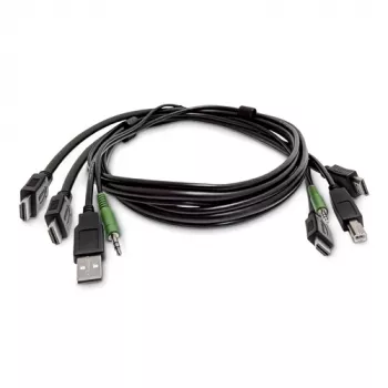 StarTech.com TAA-konformes High-Speed-HDMI-Kabel mit Ethernet 1m Schwarz