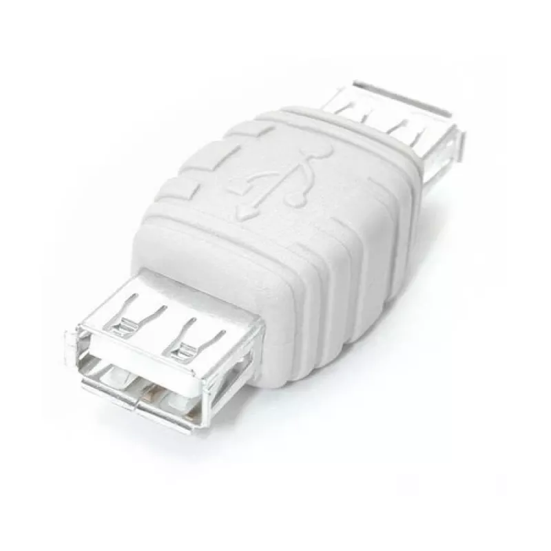 StarTech.com USB A Gender Changer - Female/Female USB Adapter - USB (White)