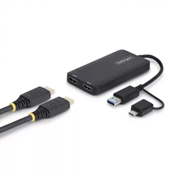 StarTech.com USB-C auf USB-A Adapter 3.0 5Gbps Stecker auf Buchse - Schwarz