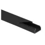 STASIŃSKI CLS 25x16 Kabelkanal Schwarz 2m (Packung mit 10) - Elektroinstallationskanal
