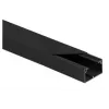 STASIŃSKI CLS 40x25 Elektro-Installationskanal-Set Schwarz 2m (10er-Pack)