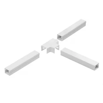 STASIŃSKI SP. Z O.O. LO 35x18 Weißer T-Abzweig für 35x18 mm Kabelkanal