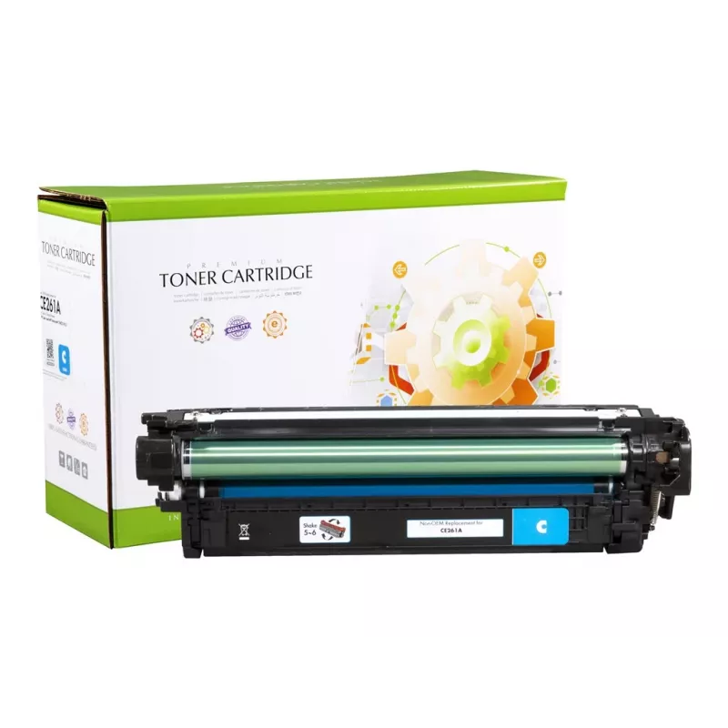 STATIC CONTROL STATIC Tonerpatrone kompatibel mit HP CE261A Cyan 11.000 Seiten