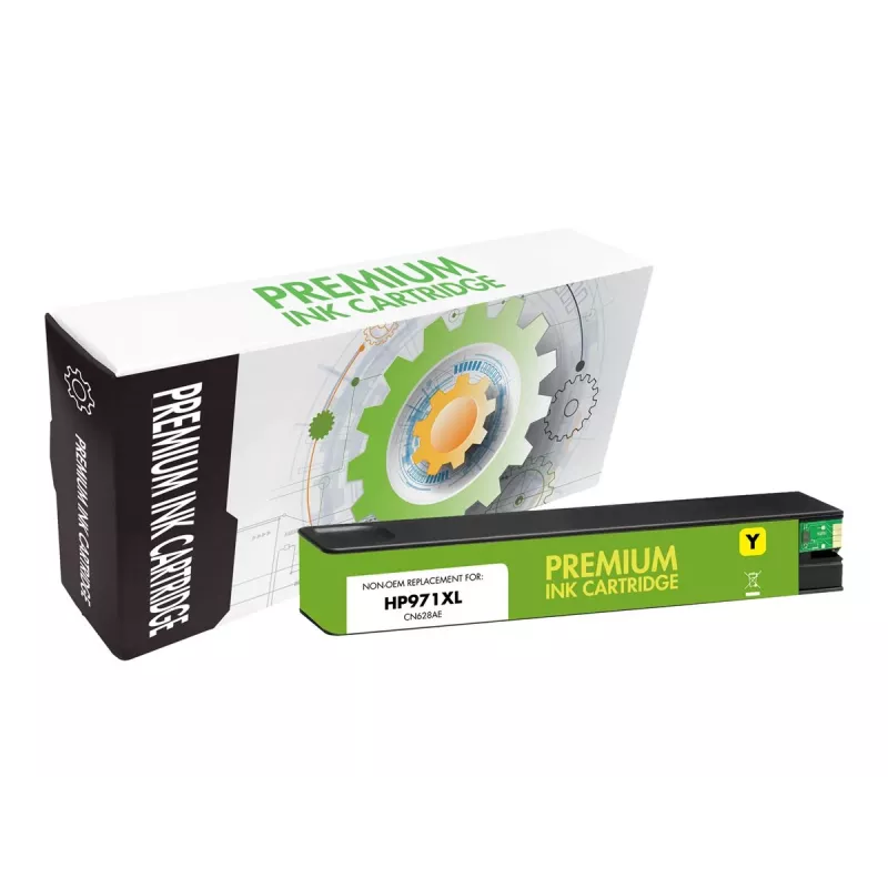 STATIC Ink Cartridge Kompatibel mit HP 981XL Gelb Wiederaufbereitet 10.000 Seiten