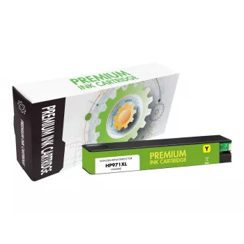 STATIC Ink Cartridge Kompatibel mit HP 981XL Gelb Wiederaufbereitet 10.000 Seiten