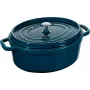 STAUB LA COCOTTE Ovaler Gusseisentopf 6,7 L, La Mer