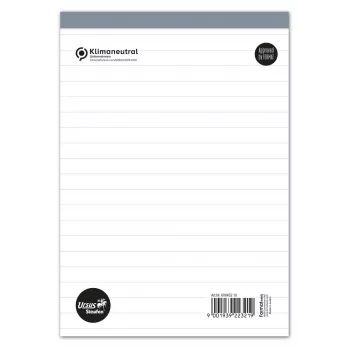 Staufen Notizblock ohne Umschlag A5 liniert 50 Blatt 60 g/m²