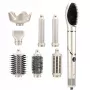 StayBeauty von Extralink M-17959L Faltbarer 8-in-1 Heißluft-Styler mit Ionisierung, 1400W, 8 Aufsätze, Styling-Set